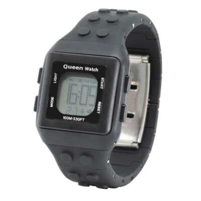 Genuine Queen Watch Watch ALL BLACK Unisex - WA045