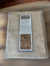 Croscill Home Tailored Valance 88" W x 14" L - GOLD - READ BELOW