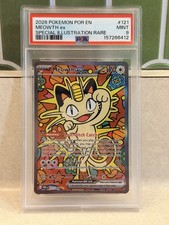 Meowth ex 121/088 Me03: Perfect Order SIR PSA 9 on eBay