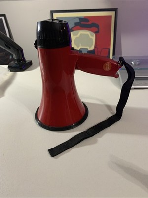 MEGAPHONE-SPEAKER-SIREN Tested Works! 