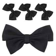 2 Pair Handmade Bow Shoe Buckle Accessories Clips on Embellishments