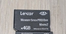 Sony 4GB Sony PSP Memory Stick Pro Duo Mark 2 Memory Card Camera Cybershot