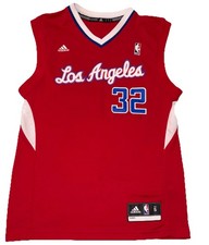 adidas Los Angeles Clippers Blake Griffin Jersey 32 Red Adult Size S