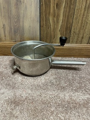 Vintage 7  Foley Food Mill No 101 Stainless Steel 2 QT Masher Ricer Strainer USA