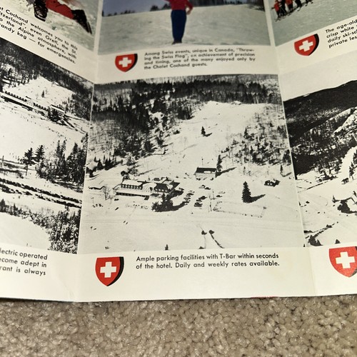1960s CHALET COCHAND Brochure St. Marguerite Station QUEBEC CANADA - Picture 12 of 15