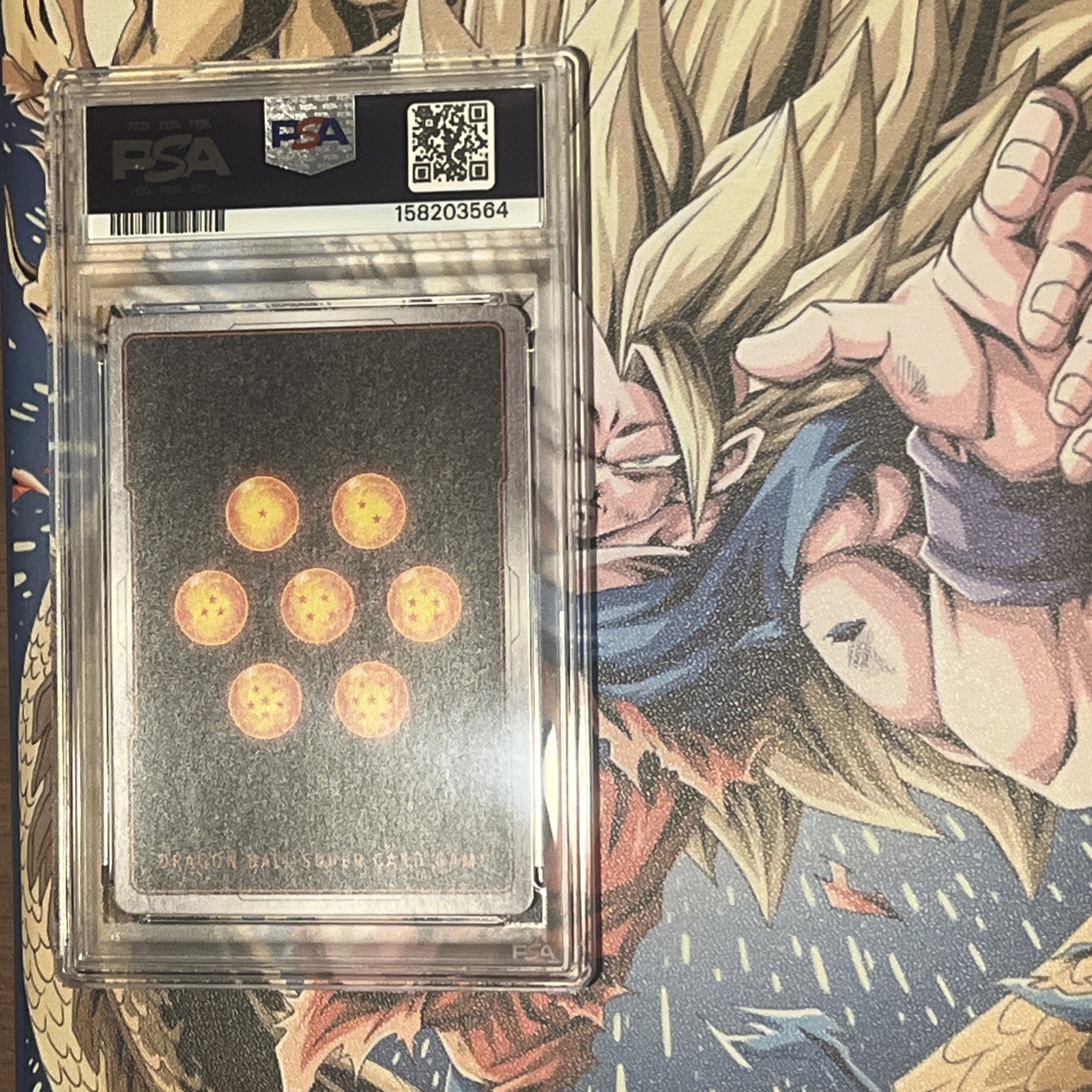 Dragon Ball Super Card Game SS Son Goku, Pride of the Saiyans PSA 10 view 3