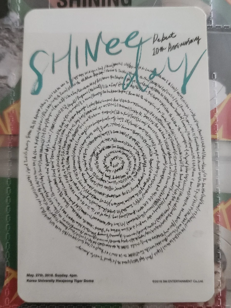 shinee photocard products for sale | eBay