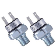 2Pcs 1/4"-18 NPT Pressure Switch 120-150 PSI For Air Compressor And Air Horn