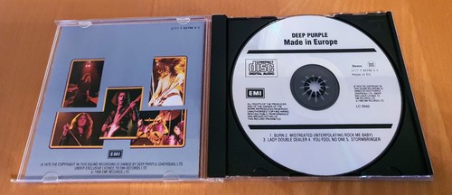DEEP PURPLE - MADE IN EUROPE REISSUE CD EMI CDP 7 93796 2 EX/NM/VG+ - Picture 2 of 6