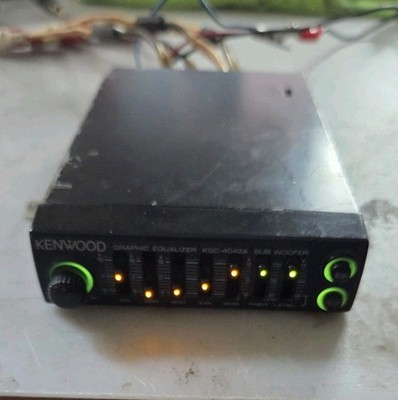 Kenwood KGC-4042A Graphic Equalizer Car Audio Signal Processor