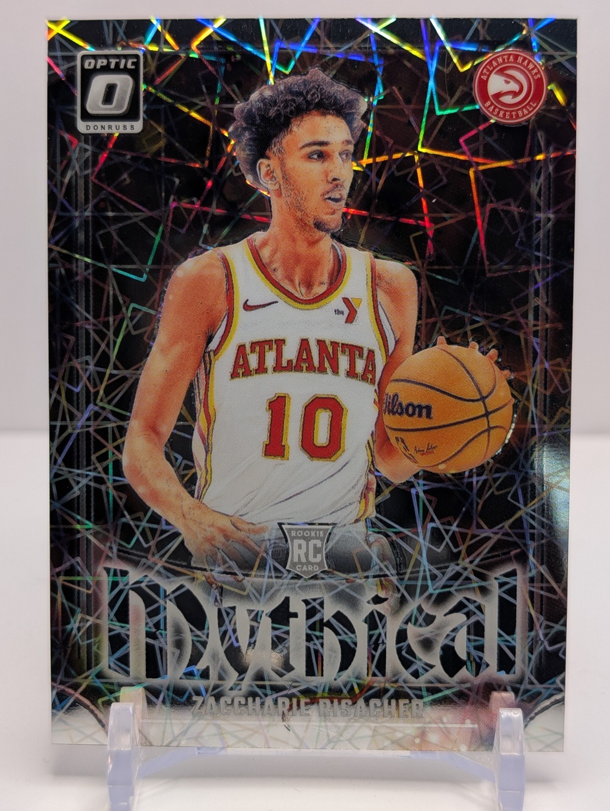 2024-25 Donruss Optic - Zaccharie Risacher (RC) Mythical Case Hit SSP