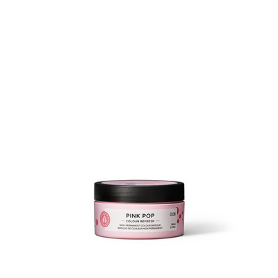 Maria Nila Color Refresh Pink Pop 3.4 Fl Oz Pink Hair Mask Semi-Permanent