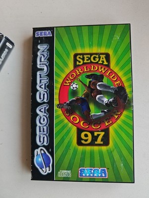  SEGA Worldwide Soccer 97  Sega Saturn Guter Zustand  