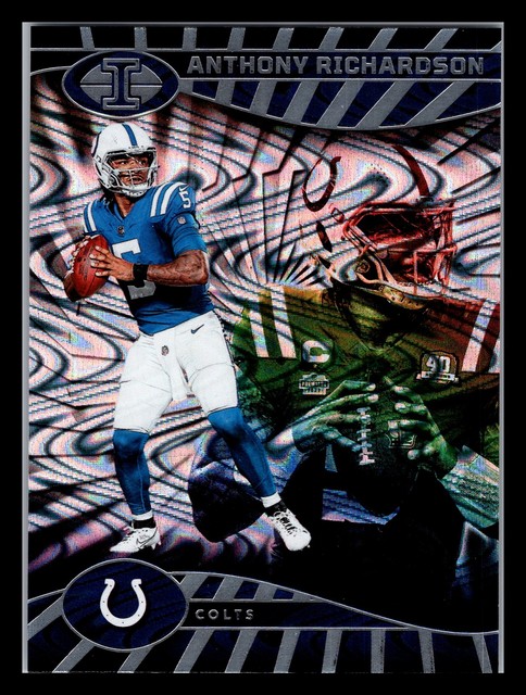 Anthony Richardson 2024 Panini Illusions #35 Swirls Trophy Collection Colts