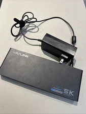 Wavlink 5K Dual 4K Display Docking Station – DisplayLink – With Power Adapter