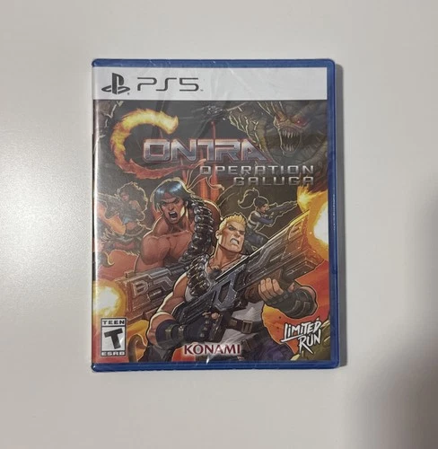 Contra: Operation Galuga Limited Run #095 PS5 PlayStation 5 *disc loose in case*