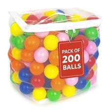 Play Balls for Ball Pit, Plastic Crush Proof, Phthalate  BPA Free, Assorted ...
