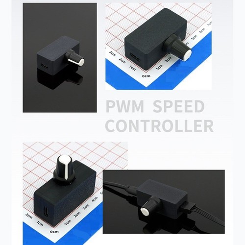 PWM Speed Controller 4Pin PWM Fan Governor USB TYPE-C Supply DIY7708 - Afbeelding 6 van 10