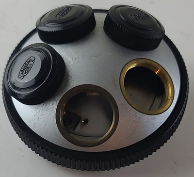 Olympus BH2-5RE Revolving 5-Slot Nose Piece Turret Quintuple  (BH-2, BHTU, BHS)