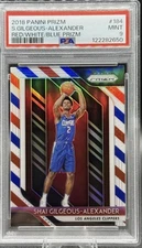 Shai Gilgeous-Alexander 2018 Prizm RC RWB PSA 9 Chase Pack