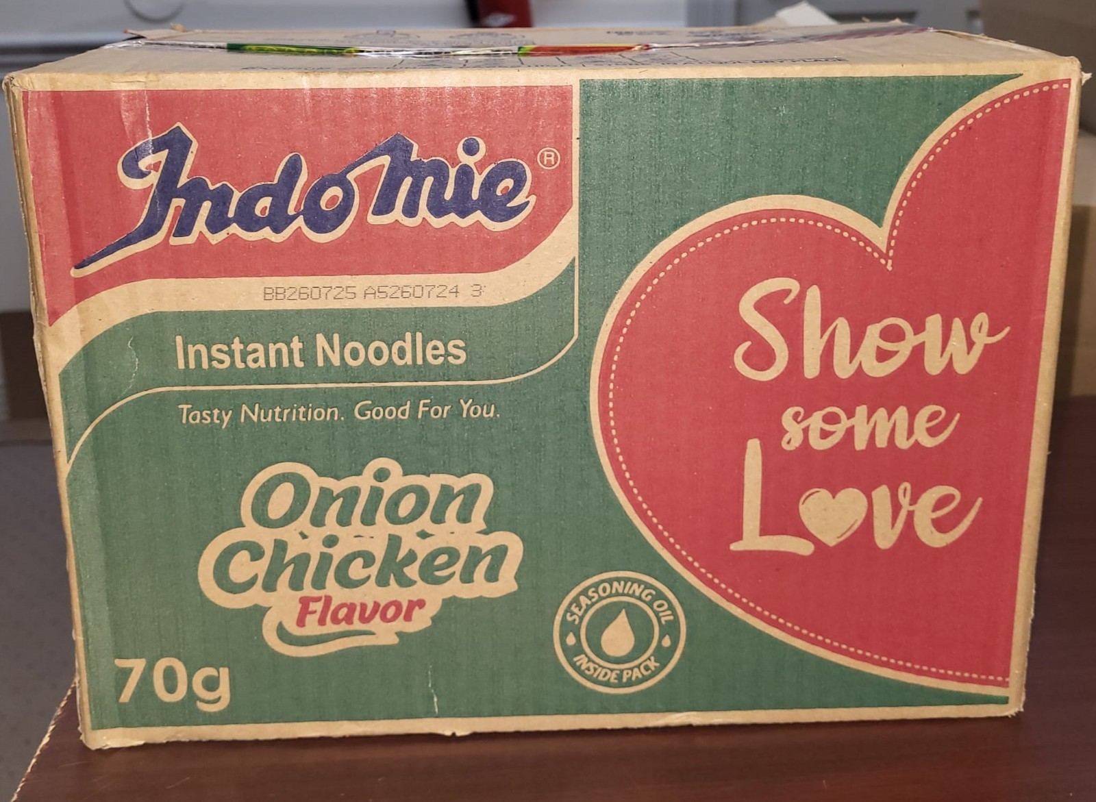 Nigerian Indomie Noodles 40 pack (1box) (Chicken/Onion Flavor, Nigeria Indomie)