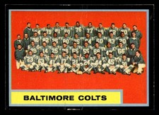 1962 Topps #12 Colts Team Ex-Mint Colts ID:488930