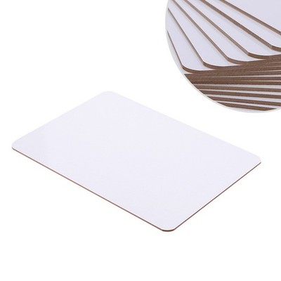  4 Pcs Doppelseitiges Whiteboard Für Büro Und Zuhause Tragbar Kinder Mini Boards