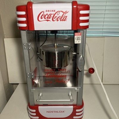2.5 Oz. Red Coca-Cola Kettle Popcorn Machine