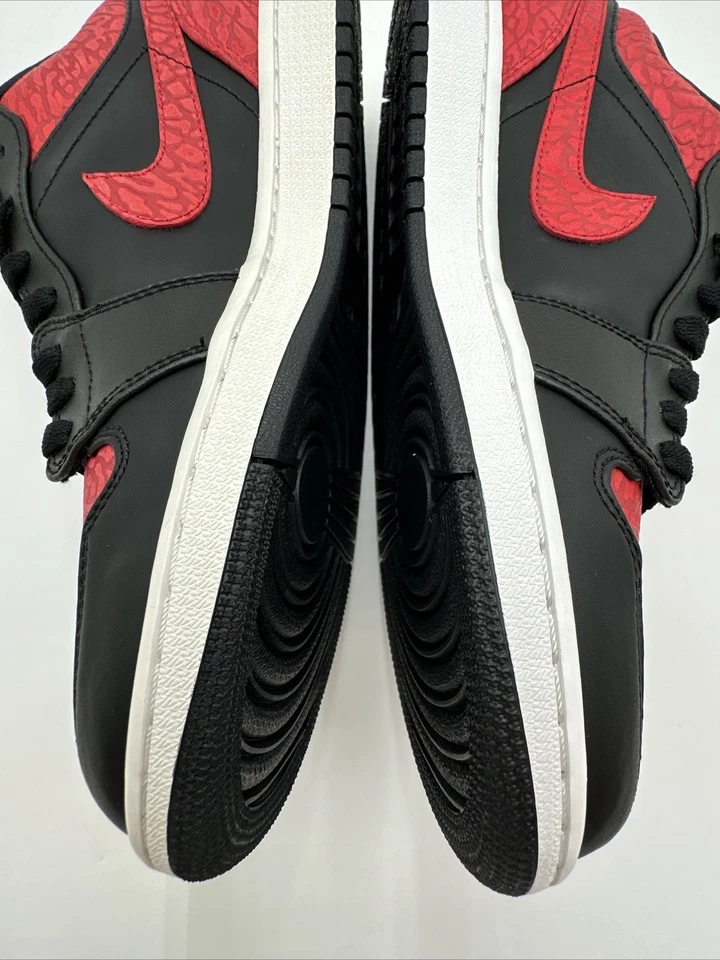 Air Jordan 1 Low Bred Cement 2014 Size 9.5 Brand New 553558-013 - Image 4 of 4