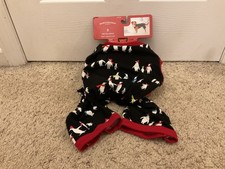 Wondershop Pet Pajamas With Penguins Black Print Dog Puppy Size Medium - Target