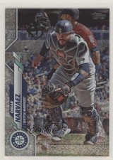 2020 Topps Retail Foilboard 112/264 Omar Narvaez #318 00gy