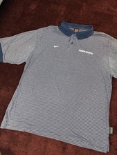 Vintage Penn State Polo Size Large Blue Stripe PSU