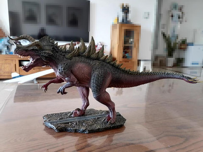 NANMU Ultimasaurus Mordred Dinosaur Statue Display Model Red-black