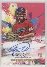 2020 Inception Rookies & Emerging Stars Magenta 47/99 Aaron Civale Auto 03ks