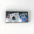 (1994) COCA COLA ~ Always Cool ~ Polar Bear Novelty License Plate vintage