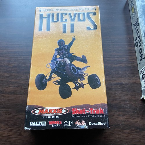 The Huevos Box Set VHS H-Bomb Films 1998-2000 Bomb Squad Wes Grandes I II III - Picture 4 of 7