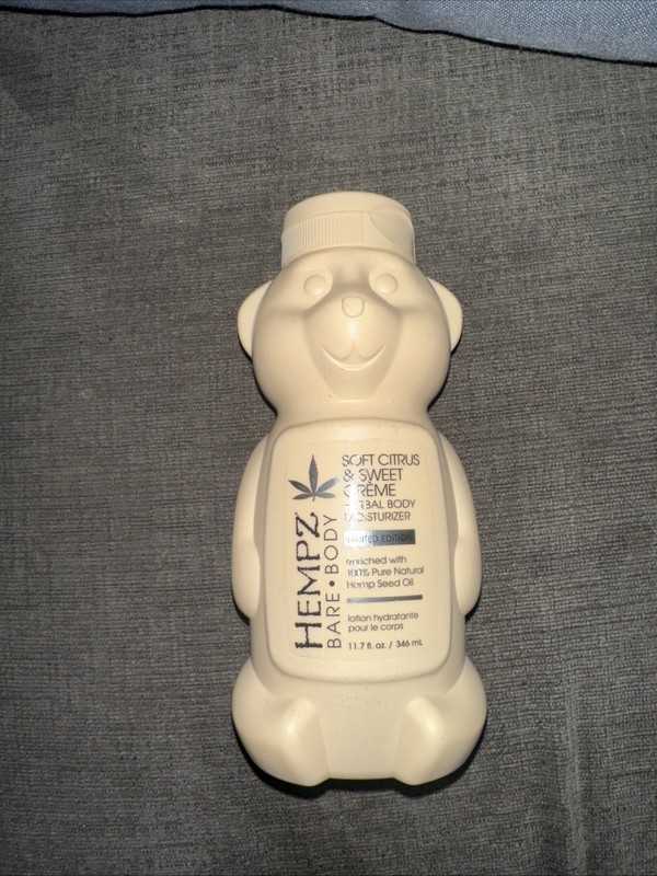 Hempz Bare Body Teddy Bear Soft Citrus And Sweet Verme 11.7 Fl Oz