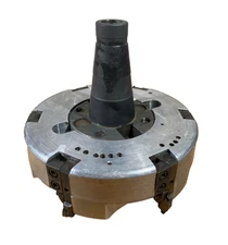 10" Aluminum Shell Mill Cutter with NMTB 50 Taper Shank - 6 Round Inserts