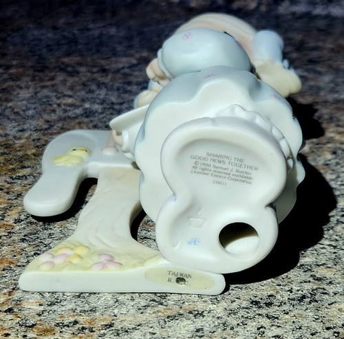 Precious Moments Enesco Sharing the Good News Together C0011 1990 Taiwan - Picture 7 of 8