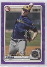 2020 Bowman Prospects Purple 122/250 Zack Brown #BP-34 1em1