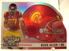 2015 Panini Prizm Collegiate Draft Picks BUCK ALLEN Helmet #19 Die Cut Prizm