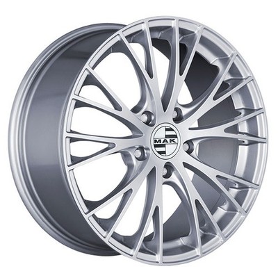 ALLOY WHEEL MAK RENNEN FOR PORSCHE 911 CARRERA 9X18 5X130 SILVER 8JL