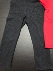 Girls Sz 2T Daddy Is My King Tshirt And Sparkly Leggings — photo 3