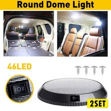 46 Led Auto Car Interior Dome Roof Light Truck Ceiling White Lamps Universal H