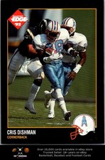 1992 Collector's Edge FOOTBALL #60 Cris Dishman