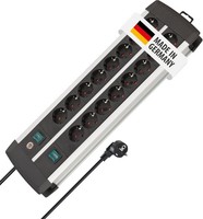 Brennenstuhl Premium-Alu-Line, Steckdosenleiste 16-Fach - Mehrfachsteckdose Aus