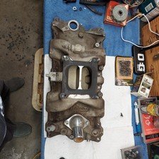 Edelbrock 7101 Sbc Performer Rpm Intake Manifold Dual Plane Square Bore