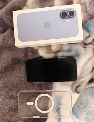 Apple iPhone 17 256GB Blau iOS inkl. OVP & transparenter Hülle