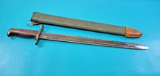 Early WWI US Military Model 1905 SA Springfield Rifle Bayonet  + Scabbard TR723