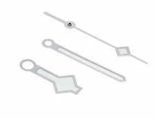 SNOW FLAKE WATCH HAND FOR ROLEX TUDOR MOVEMENT ETA 2824-2 2834-2 2836 SILVER